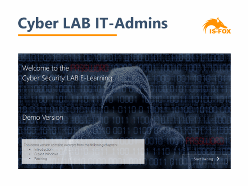 Cyber Lab IT-Admins Demo