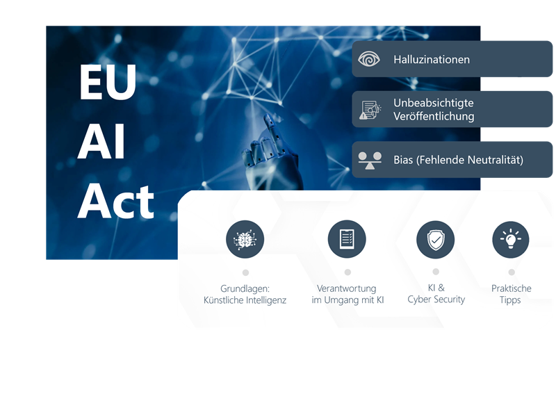 Vorschau zum EU AI Act E-Learning, KI-Kompetenz Schulung Mitarbeiter