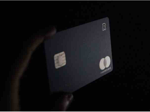 Foto einer Kreditkarte