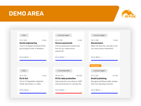IS-FOX Demo Area Preview EN