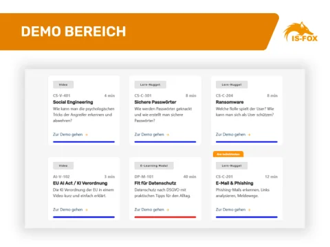 IS-FOX Demobereich Preview DE