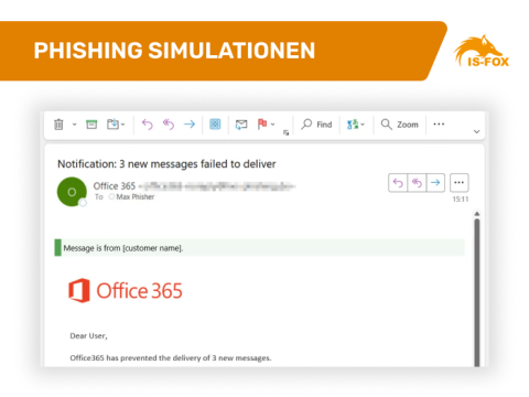Phishing Simulationen Test HvS IS-FOX