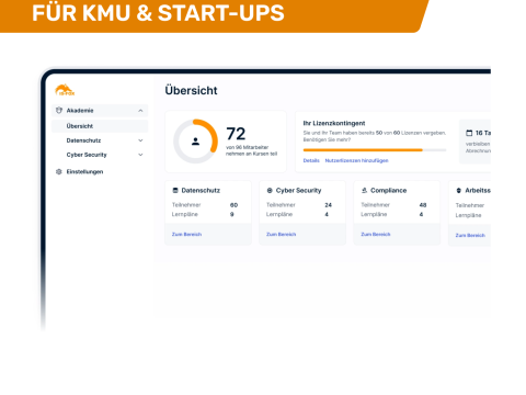 IS-FOX Schulungsplattform für KMU & Start-ups