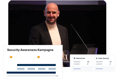 Security Awareness Kampagnen Schulungen E-Learning Live Events