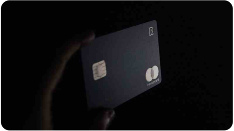 Foto einer Kreditkarte