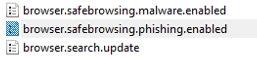 Firefox phishing policy whitelisting