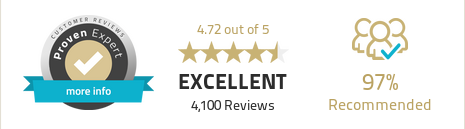 Proven Expert recommendation 4,7 out of 5