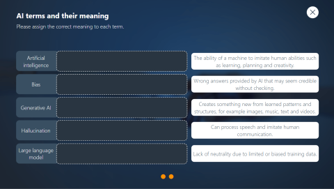 Training EU AI Act Interactive Exercise