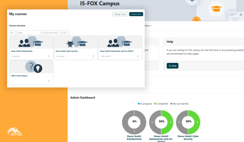IS-Fox LMS interface