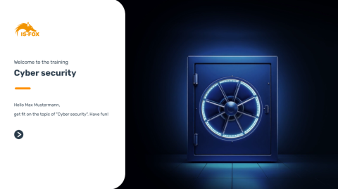 Master 7, IS-FOX e-learning design, welcome picture