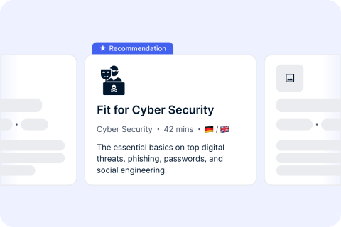 Course library of IS-FOX training platform