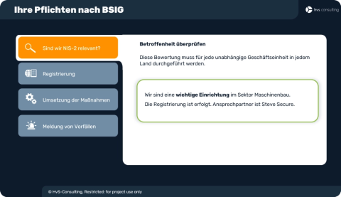 NIS-2-Schulungen - Aufgaben der Geschäftsleitung