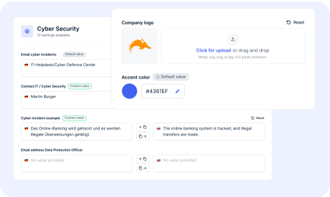 Course customzing of the IS-FOX training platform